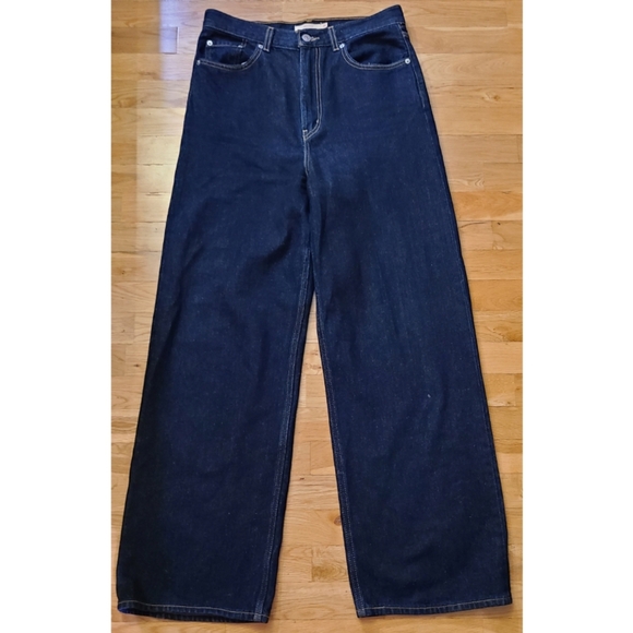 Levi's High Loose Women's Jeans Skater Bohemian Size 29 Baddie - Picture 2 of 9